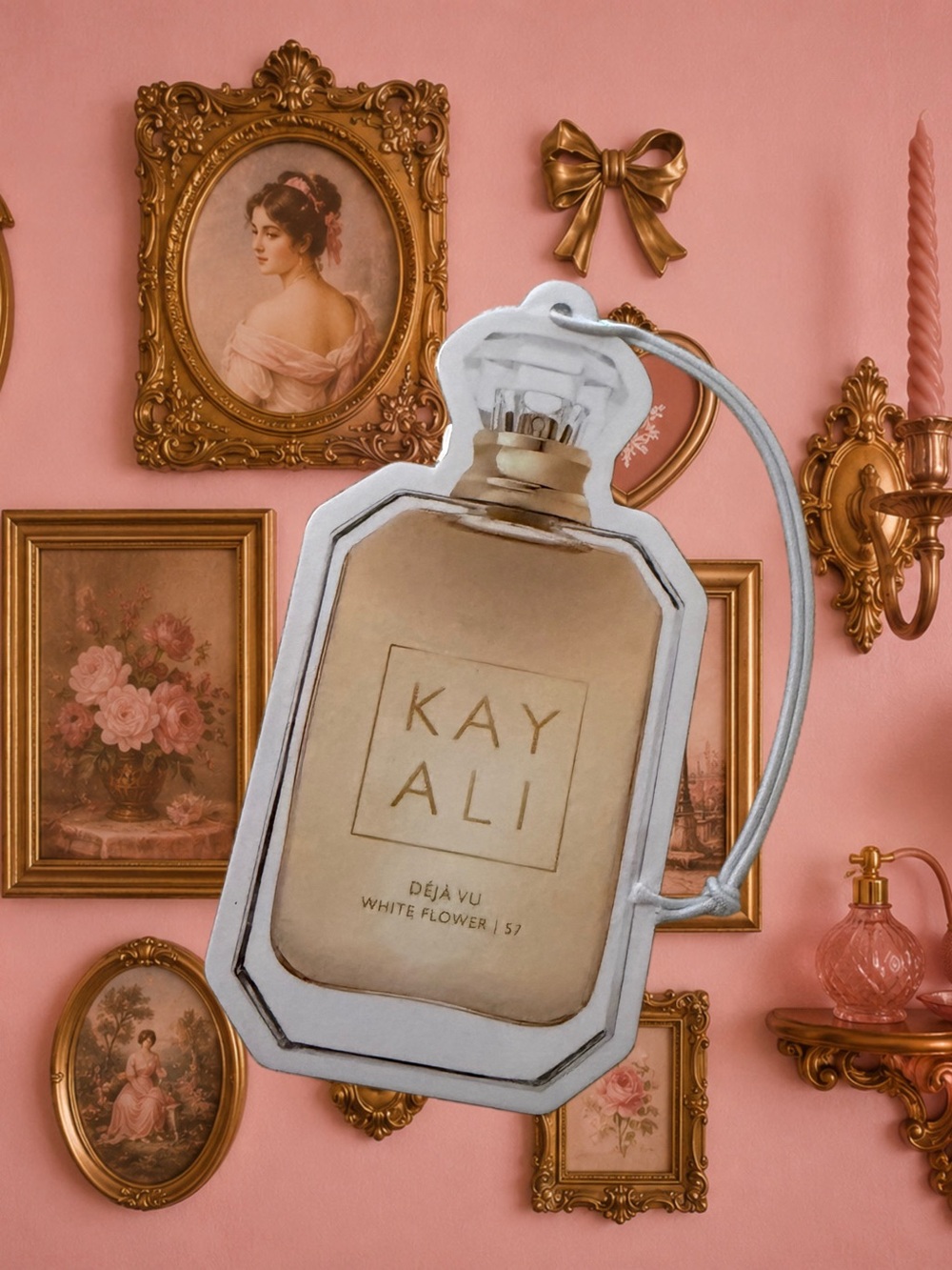 Set of 2 KAYALI Déjà Vu White Flower Scented air freshener